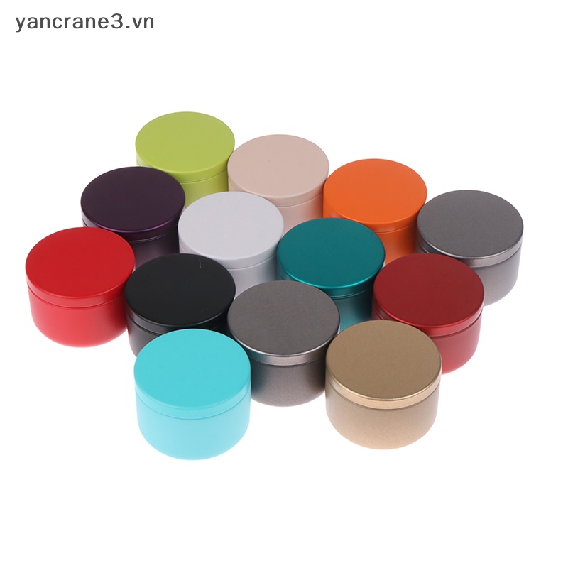 Hộp thiếc 5,4cm dùng cho trà / đường / cà phê tiện lợi {yancrane3.vn}