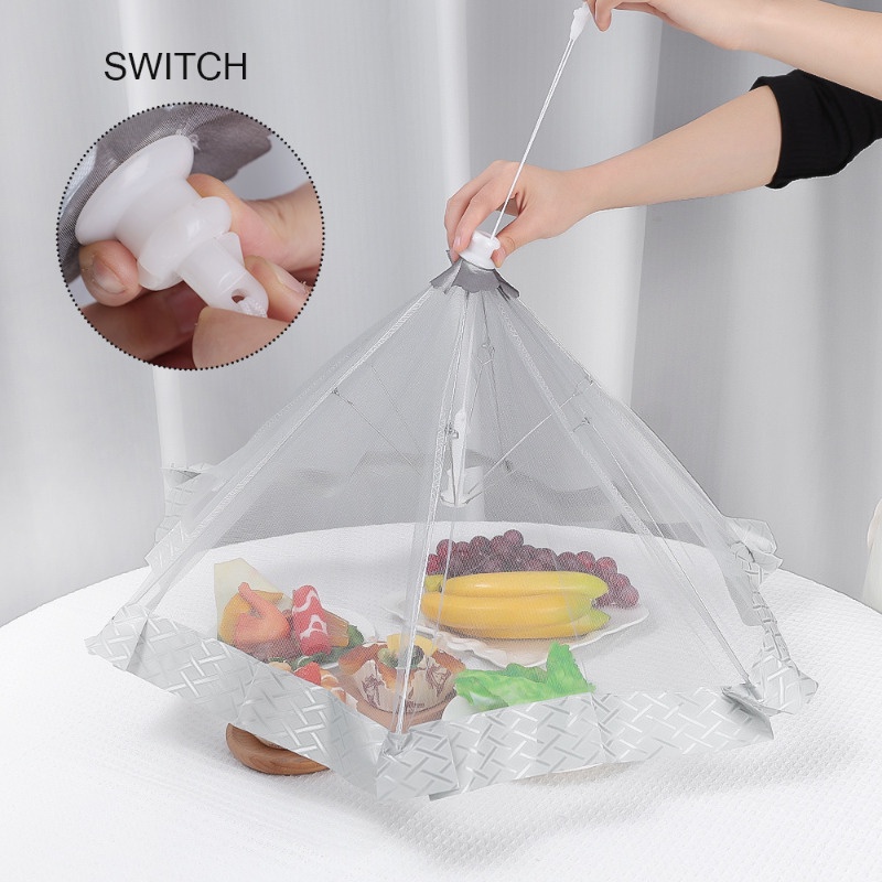 Lồng Bàn Đậy Thức Ăn Cỡ Lớn Chống Ruồi Muỗi Đa Năng Có Thể Gấp Gọn Tiện Dụng