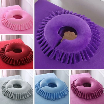 [Gối Nằm] Thẩm Mỹ Viện Thẩm Mỹ Viện Chuyên Dụng Gối Nằm Gối Hình Chữ U Có Thể Tháo Rời Có Thể Giặt Được Tuina Vật Lý Trị Liệu Giường Nằm Đệm Mặt Làm Đẹp Gối Nằm Gối Massage Bán Buôn
