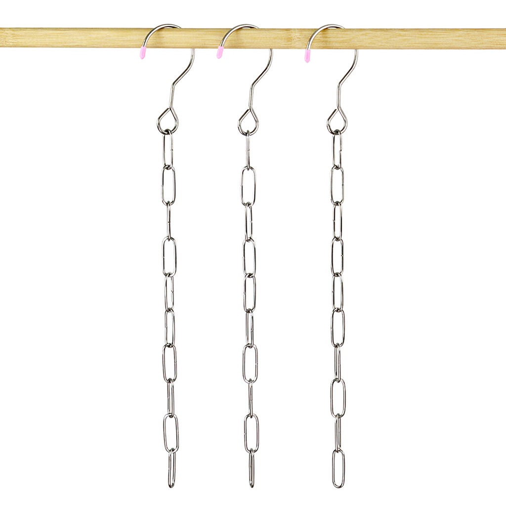 Giá sỉ - Dây xích inox treo móc quần áo 49CM - FETA