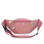 Túi đeo vai ngực MONOSTYLE, Túi đeo thắt lưng chống nước Fanny Pack, Chữ dập nóng Túi đeo chéo phong cách Hàn Quốc nhẹ đa chức năng