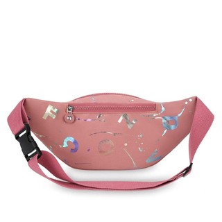[Còn hàng] Túi đeo vai ngực NOOKSTORY, Túi đeo thắt lưng đa chức năng Fanny Pack, Túi đeo chéo chữ dập nóng chống nước nhẹ kiểu Hàn Quốc