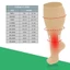 Tất Bariatric DELMER, Tất cao đến đầu gối cỡ lớn 7XL cực rộng, Bắp chân giả thoải mái Giày đi bộ chống ràng buộc cao Phù bạch huyết