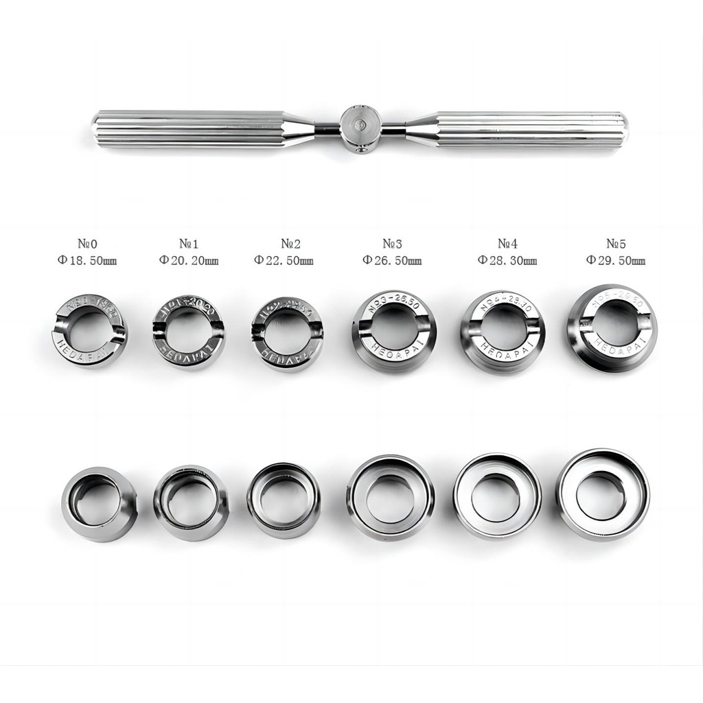Dụng Cụ Sửa Chữa Đồng Hồ Đeo Tay 6 Đầu 5537 Lưng
