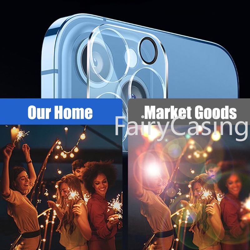 Ốp Điện Thoại Trong Suốt Có Nắp Bảo Vệ Ống Kính Máy Ảnh Cho iphone 15 14 13 12 11 pro max xr x xs max 15 plus