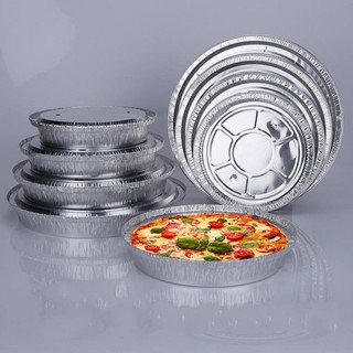 Combo 10 đĩa bạc lót nồi chiên không dầu tái sử dụng nhiều size 18cm 22cm 24cm