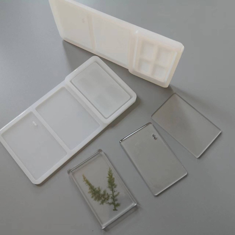 Vua DIY - Khuôn Silicon Trong Suốt Chảy Cát Goo cho Trang Trí và DIY