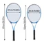 Vợt Tennis ICUCKO, Vợt Người Lớn / Trẻ Em Màu Đỏ Chuyên Nghiệp, Vợt Tennis Tương Tác Nhẹ Chống Sốc Bền Đẹp Cho Cha Mẹ Trẻ Em Người Lớn