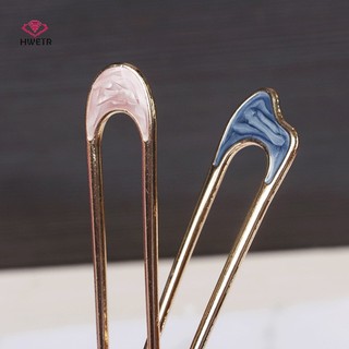 Trâm Cài Tóc Chữ u Bằng Kim Loại Mới