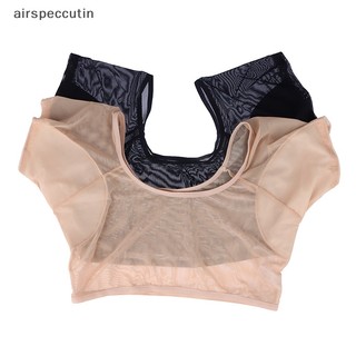 Airspecutin Nách Mồ Hôi Miếng Lót Thấm Hút Khử Mùi Miếng Lót Nữ Áo Thun Hình Dạng Miếng Lót Mồ Hôi Có Thể Tái Sử Dụng Có Thể Giặt Được Lưới Trong Suốt EN