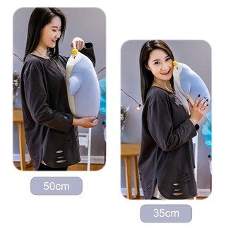 Búp bê chim cánh cụt sang trọng JKDESIGN, Búp bê động vật nhồi bông 35 / 50cm, Đồ chơi nhồi bông đệm sang trọng