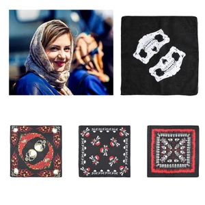 Mya Bandana Kerchief Unisex Hip Hop Tóc Cổ Khăn Thể Thao Mũ Quấn Cổ Tay
