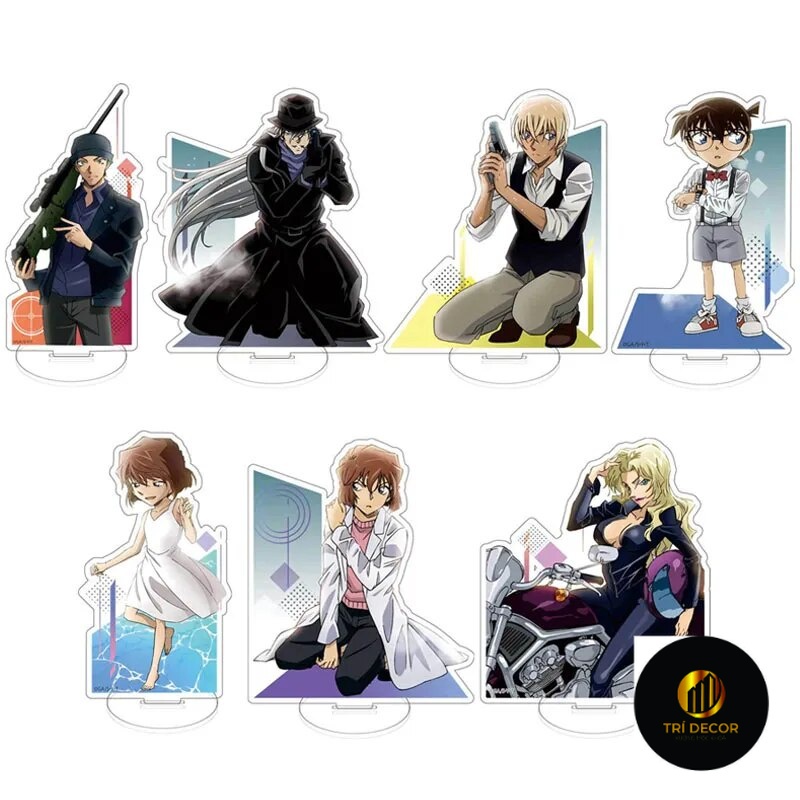 Mô hình Standee Anime Detective Conan Stand Kudou Shinichi Mouri Ran ...