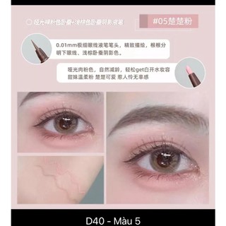 Bút Kẻ Bọng Mắt 2 Đầu Maxfi, Gel + Nước Siêu Mảnh 0.01mm, Lâu Trôi, Dễ Kẻ – Tạo Hiệu Ứng Bọng Mắt Tự Nhiên