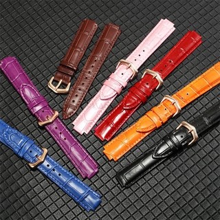 Dây Đeo Đồng Hồ Bằng Da Bò Thật 14mm 16mm 18mm 20mm 22mm Cho Cartier