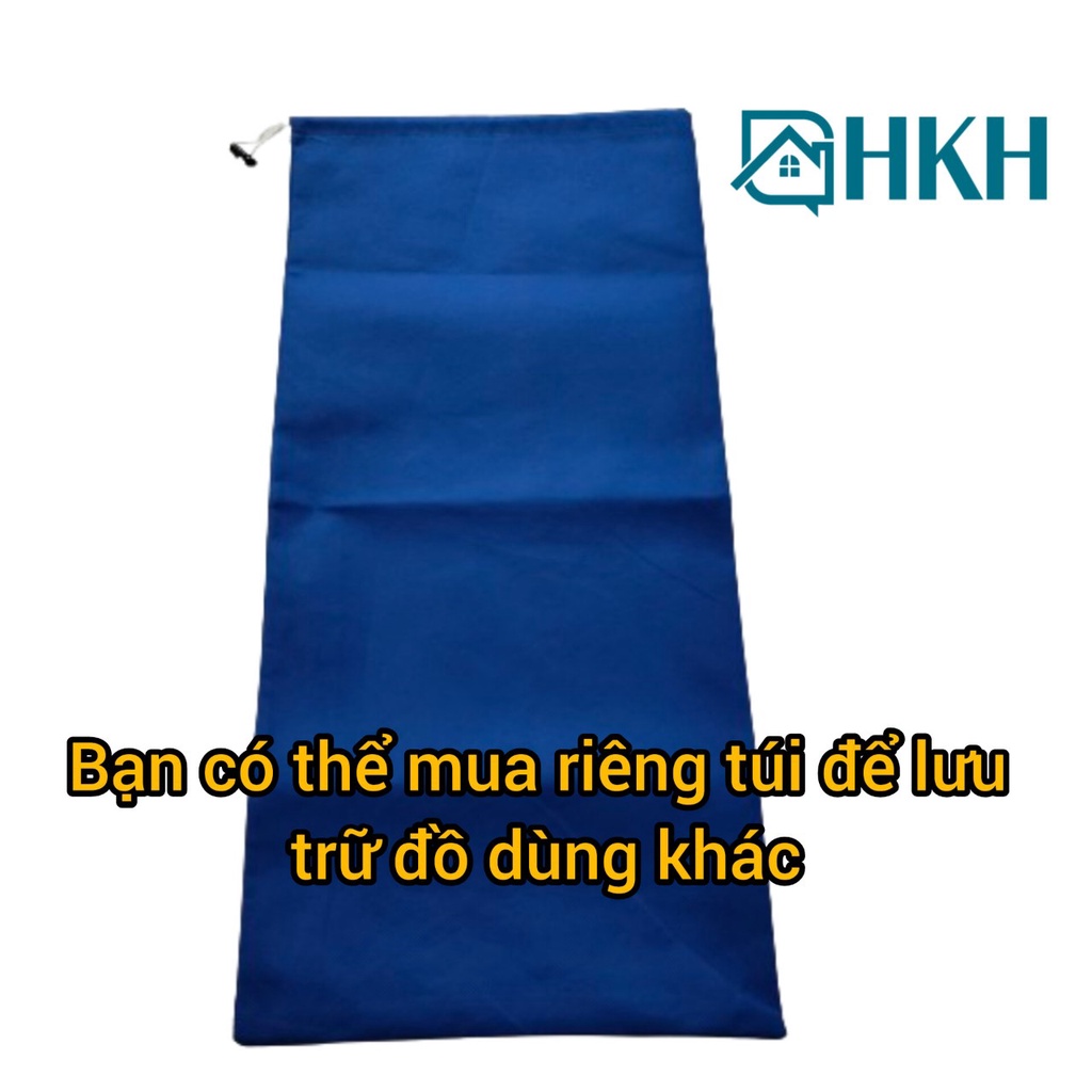 Túi đựng chiếu ngủ văn phòng, thảm du lịch hoặc đồ dùng khác, Túi dây rút, Vải không dệt loại dày (Không gồm chiếu)