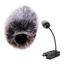 Deadcat Slip on kính chắn gió Vỏ micro tích hợp cho micro cổ áo Mic ngoài trời Kính chắn gió lông thú