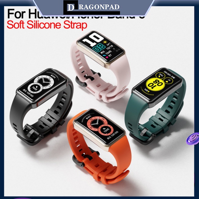 Dây Đeo Thay Thế Bằng Silicone Cho Đồng Hồ Huawei Watch Band 6 / 6 Pro