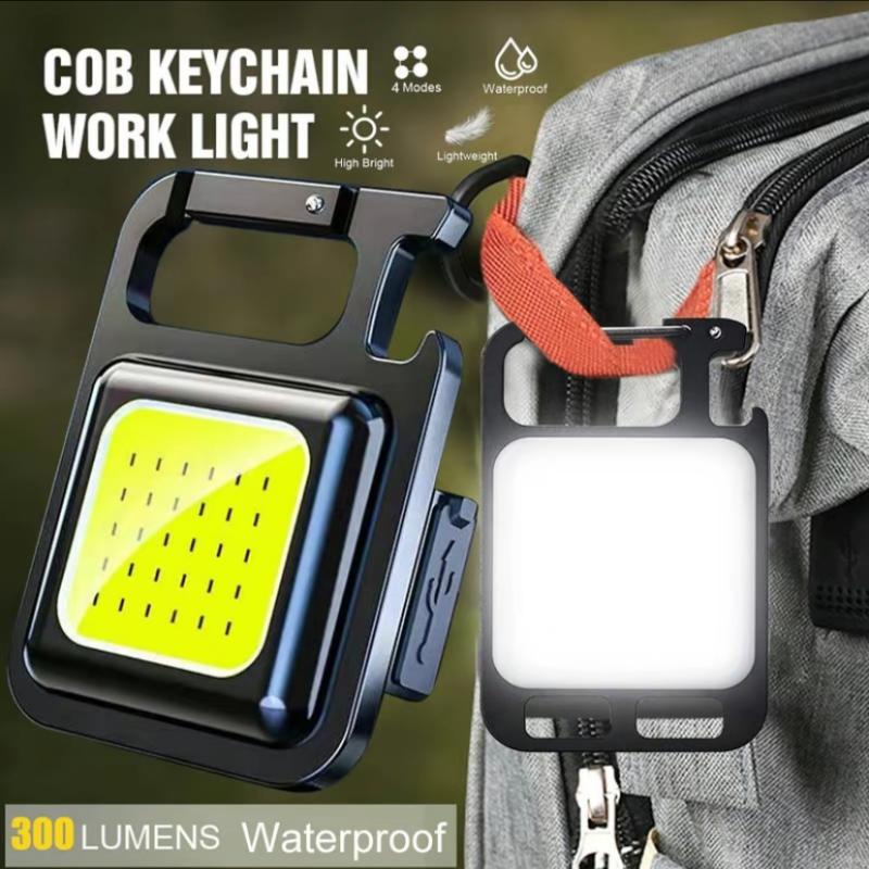 Đèn Pin Mini COB 800 Lumens Di Động Kèm Móc Khóa Tiện Dụng Cho Hoạt ...