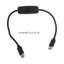 Cáp USB C BTM Male sang Male USB Type C có nút công tắc nguồn bật cho điện thoại di động Máy tính bảng sạc nhanh 15W