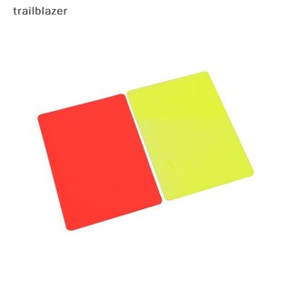 Trailblazer Bóng đá Thẻ đỏ và vàng Ghi lại trò chơi Trọng tài Công cụ cho trận đấu bóng đá Mới