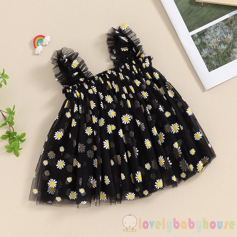 Lbh-0-5 Tuổi Váy công chúa vải tuyn chữ A mùa hè cho bé gái