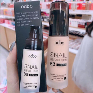 [ ODBO] Kem nền BB Odbo Snail Repair Skin BB Cream Mềm Mịn, Tự Nhiên