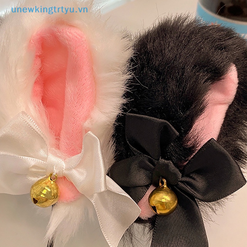 Unewtyu Tai Gợi Cảm Cho Nữ Bé Gái Ren Nơ Vòng Cổ Sang Trọng Băng Đô Quấn Tóc Cosplay Hóa Trang Đảng Trang Phục Phụ Kiện Tóc VN