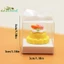 NRL 2 Chiếc Nhà Búp Bê Trong Suốt Hộp Bánh Nhà Búp Bê Mô Phỏng Món Tráng Miệng Bao Bì Hộp Búp Bê Nhà Phụ Kiện Giả Vờ Chơi Đồ Chơi