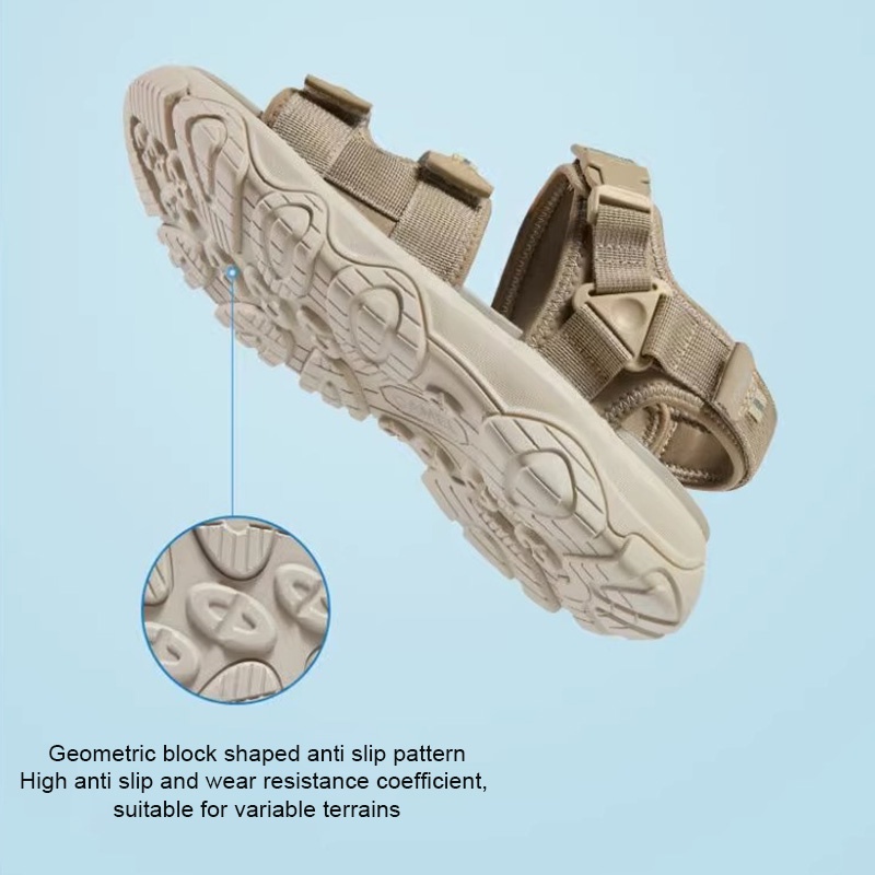 Ảnh Giày đi biển ngoài trời thông thường dành cho nam CAMEL CROWN dép thể thao đế dày thoáng khí 4