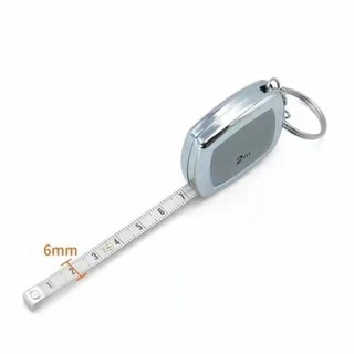Băng thép ALMA1, Thước băng công cụ đo chống rơi, di động có móc khóa Thước thép nhỏ dày 1m / 3FT