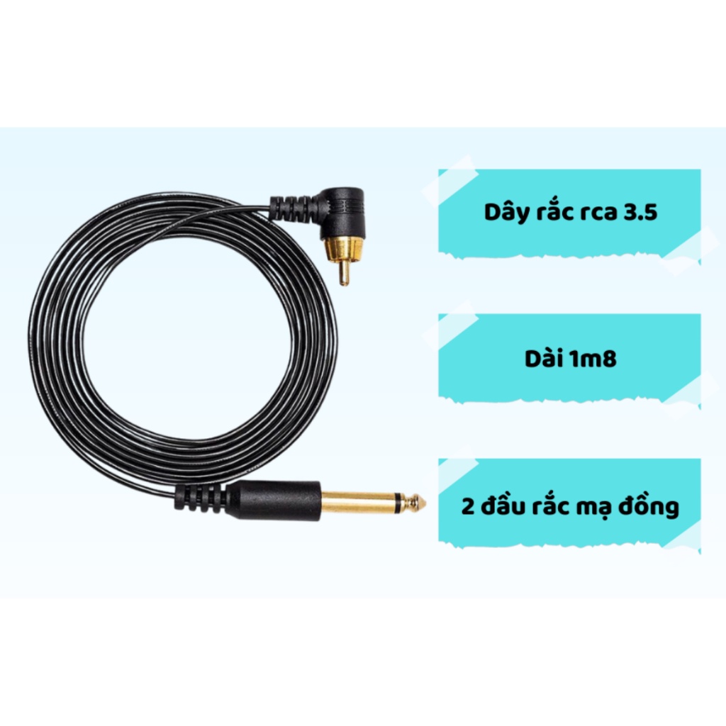 Dây máy pen gọn nhẹ RCA dùng cho máy pen