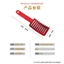 Thư Giãn Co Giãn Lược Massage Di Động Bàn Chải Tóc Massage Bàn Chải Đầu Lược Massage Da Đầu Bàn Chải Ướt Và Sóng Bundl