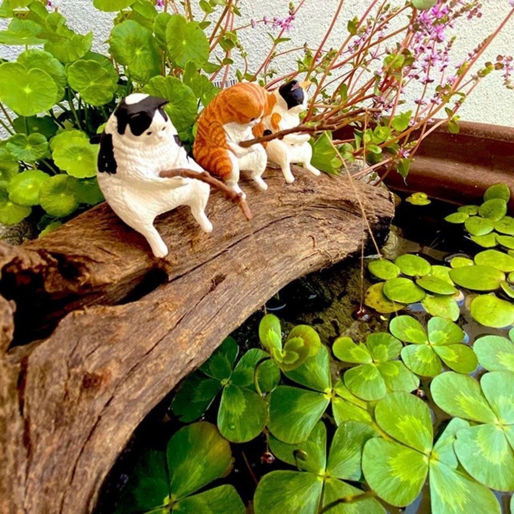 Trắc nghiệm tâm lý thú vị, nơi bạn sẽ được chọn một bức tranh mèo con bên hồ sen
