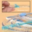 WANYEDI Bevel Protractor, Thước đo góc hoạt động đa chức năng bằng nhựa, Dụng cụ vẽ vòng tròn chất lượng cao Công cụ vẽ hình tròn / góc Văn phòng trường học