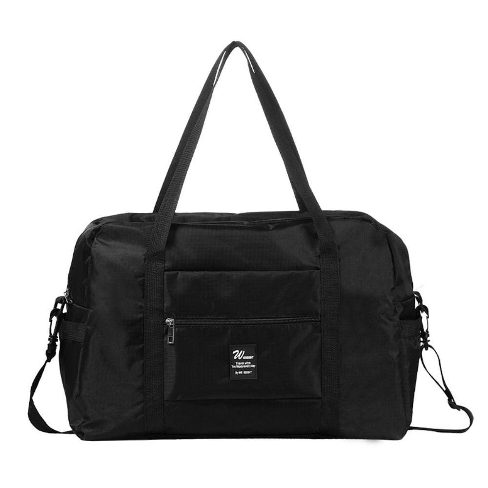 HOBBYIN Túi đựng hành lý cầm tay HOBBYIN, Túi tập thể dục dung tích lớn nhẹ, Túi xách Tote có thể gập lại