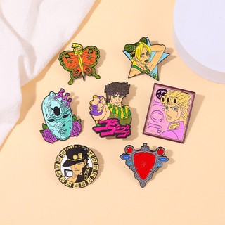 Huy Hiệu Cài Áo Kim Loại Hình Nhân Vật Hoạt Hình jojo Menuvenir Trongizarre adventure