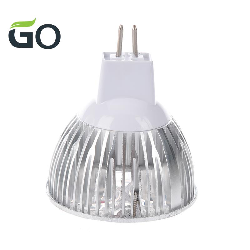 [n C s z] Đèn led 3w 12-24v mr16 Ánh Sáng Trắng Ấm