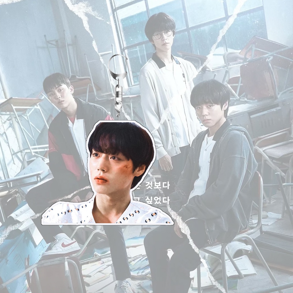 Móc Khóa Acrylic Hình Nhân Vật Trong Phim Hero Class 1 PARK JI HOON Choi Hyun