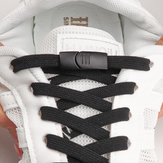 Mới Không Cà Vạt Dây Giày Khóa Từ Tính Dây Giày Không Dây Đàn Hồi Ren Sneaker Trẻ Em Người Lớn Mở Rộng Dây Giày Đế Bằng Cho Giày