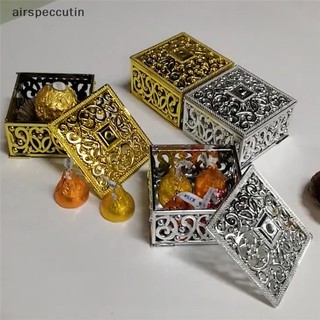 Airspecutin Rỗng Vàng Lá Bánh Kẹo Hộp Cưới Ủng Hộ Cho Bé Quà Tặng Điều Trị Hộp Đảng EN