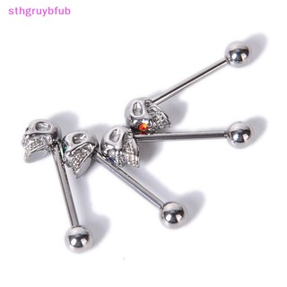 Lưỡi xỏ khuyên bằng thép không gỉ Sthb 14g vn