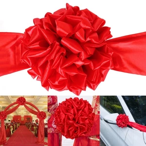 Bóng Ruy Băng Lớn Đa Năng Cắt Hoa Đỏ Trang Trí Tiệc Cưới / Lễ Kỷ Niệm