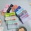 Túi đựng thẻ tín dụng ID xe buýt GUSTAVA, Túi đựng tiền xu nhỏ di động hai lớp, Túi đựng tai nghe Túi đựng tiền lưới Nylon Ví đựng tiền