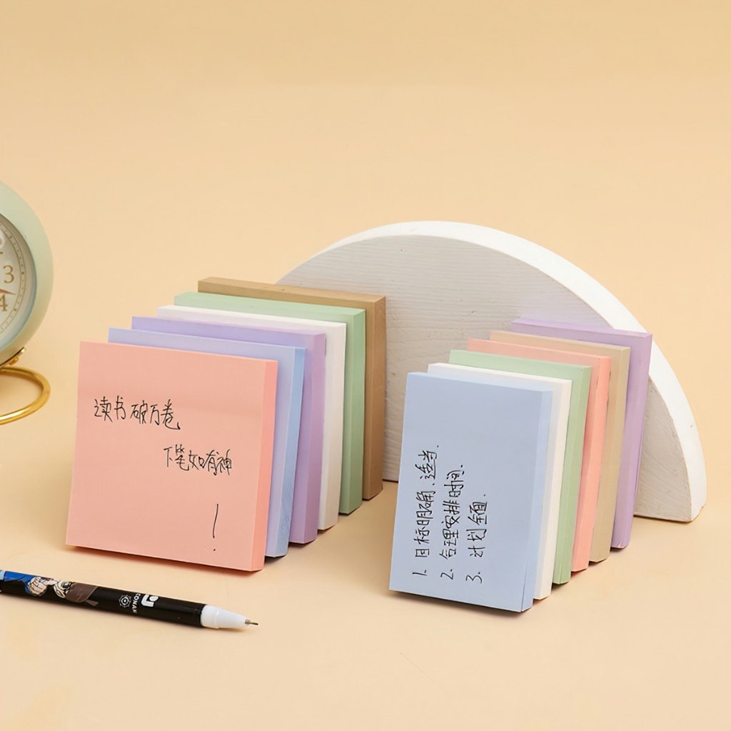 [HCM]Tập 100 tờ giấy note ghi chú dày mịn Sticky Note nhiều màu sắc ...
