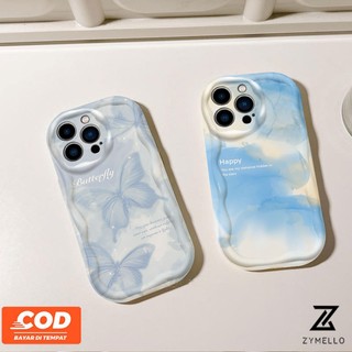 Oppo Reno 13F 5G Reno12 F Reno 12 Reno11 F Reno 11 5G Reno 11 Pro Reno 10 Pro Reno 8T Reno 8Z Reno 7Z Reno8 Reno5 Reno7 Reno 6 Vỏ điện thoại TPU chống sốc hình con bướm nghệ thuật