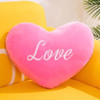 Gối Mềm ROLY, Cho Sinh Nhật Hình Trái Tim Gối Sang Trọng, Màu Đỏ Màu Hồng Gối Nhồi Bông Ngày Lễ Tình Nhân