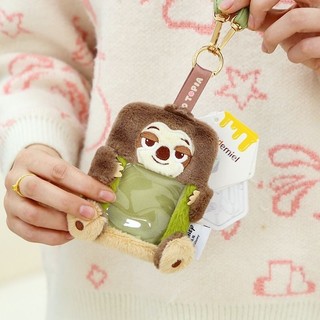 Crazy Zoo Hàng hóa Lightning Sloth Sang trọng Ví đựng tiền xu Judy Nick Chủ thẻ phong cách hoạt hình