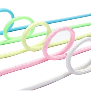1 Cặp Dây Giày canvas Phát Sáng Ban Đêm Màu Sắc Độc Đáo
