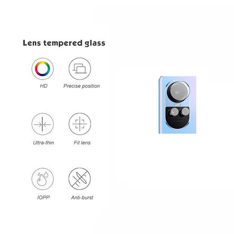Kính cường lực bảo vệ màn hình OPPO Reno 10 5G cho OPPO Reno 10 Pro Plus 5G Phim bảo vệ Camera 3 trong 1 và phim sợi Carbon